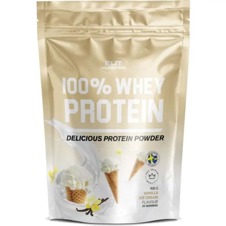 Elit Nutrition 100% Whey Vanilla Ice Cream 900 g