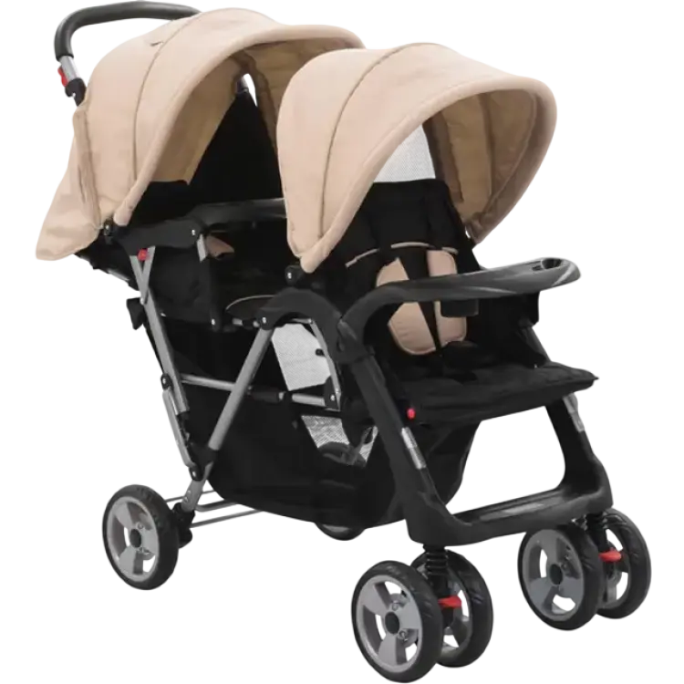 vidaXL Syskonvagn