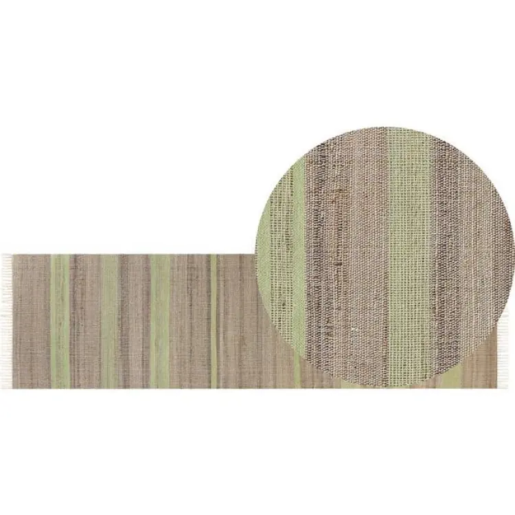 Beliani Gångmatta Talpur 80x300 cm Beige Hallmatta Beige cm