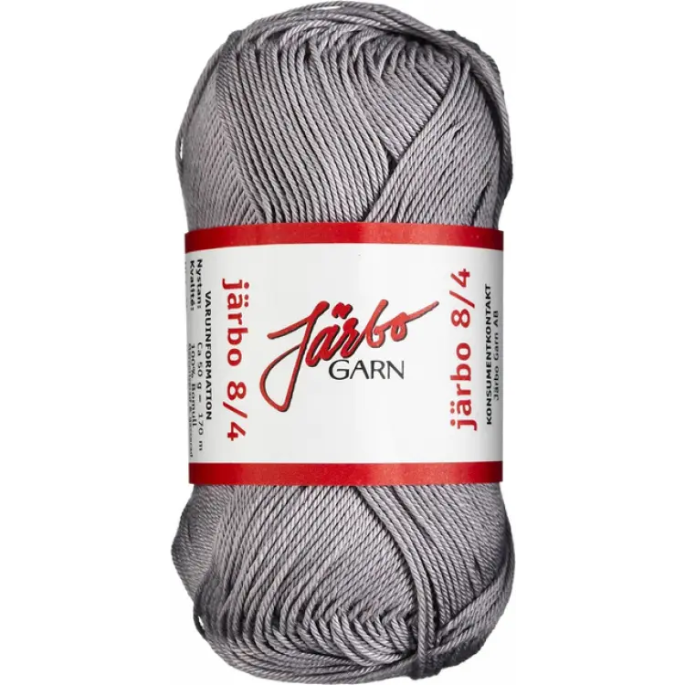 Järbo 8/4 Garn Light Grey 170m