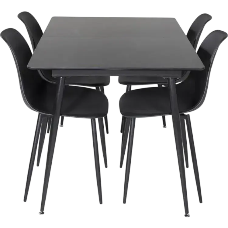 Venture Home Matgrupp Copacabana 120 cm Brun Caféset Bordsgrupp