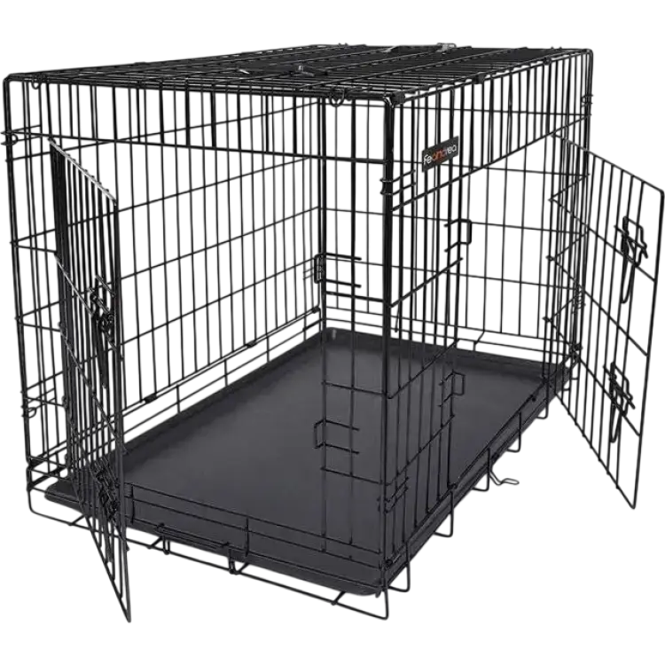 Songmics Birgite Hundbur Vikbar Metal