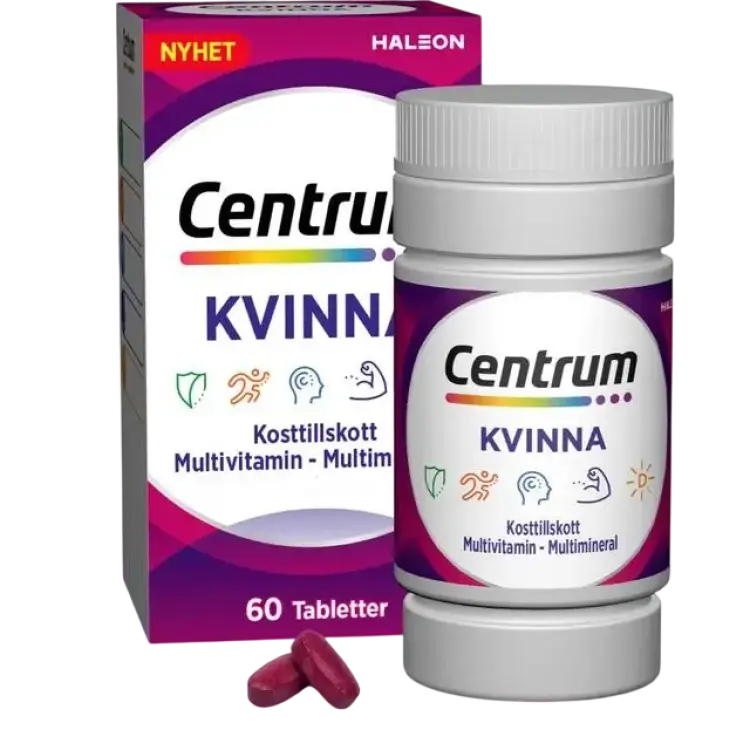 Centrum Kvinna Multivitamin and Multimineral 60 st