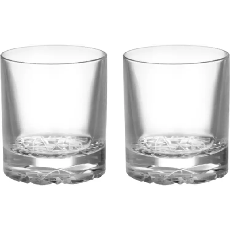 Orrefors Carat Old Fashioned Whiskyglas 21cl 2st
