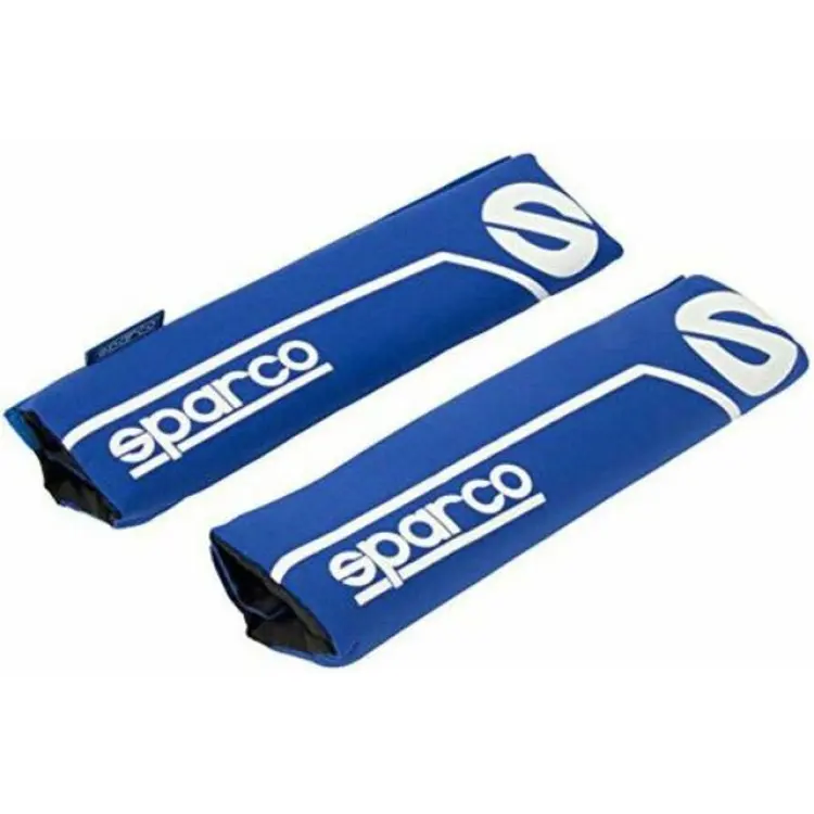 Sparco SPC1200 Säkerhetsbältesdyna Blå, Set om 2