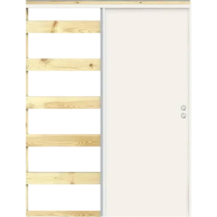 Swedoor Skjutdörrsparti, obeh regel Skjutdörr (x210cm)