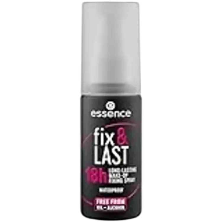 Essence Long Lasting Make-Up Fixing Spray - Transparent/Matt/Vegansk/Oljefri