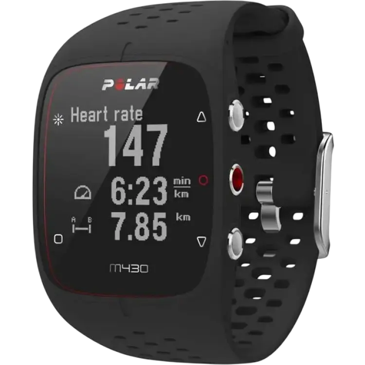 Polar M430 GPS Träningsklocka Med Pulsmätning