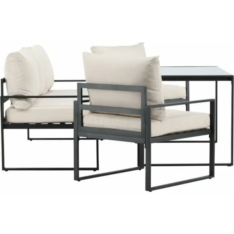 Venture Home Catania Soffgrupp - Svart Loungeset