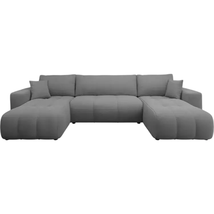 Mirjan24 Furyn Grey Soffa 312cm 6-sits