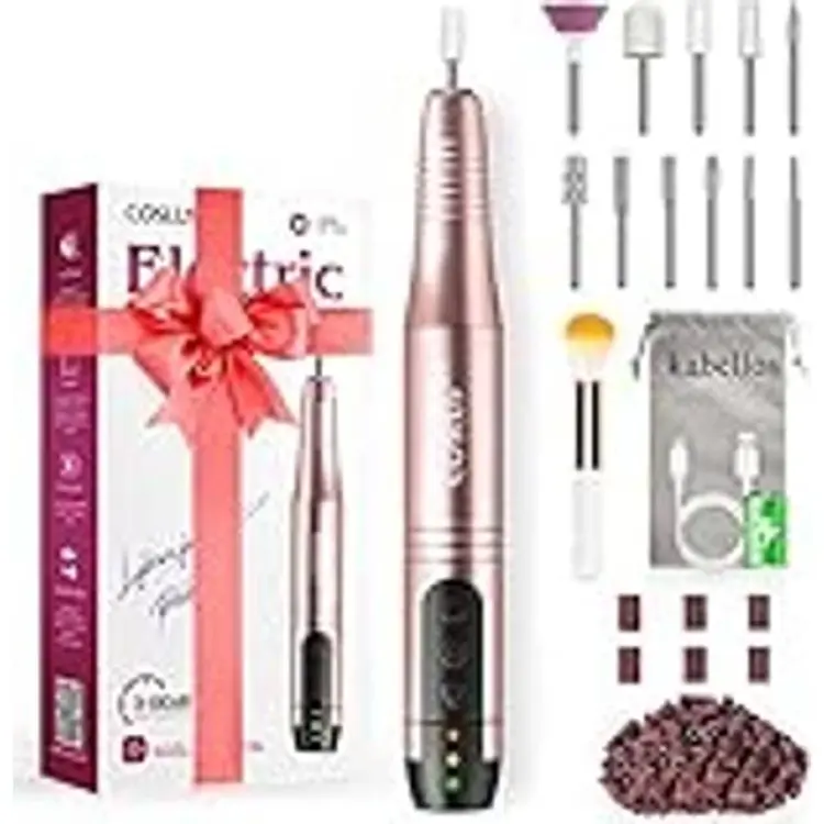 Coslus Trådlös Bärbar Nagelskärare Set - Manikyr/Pedikyr