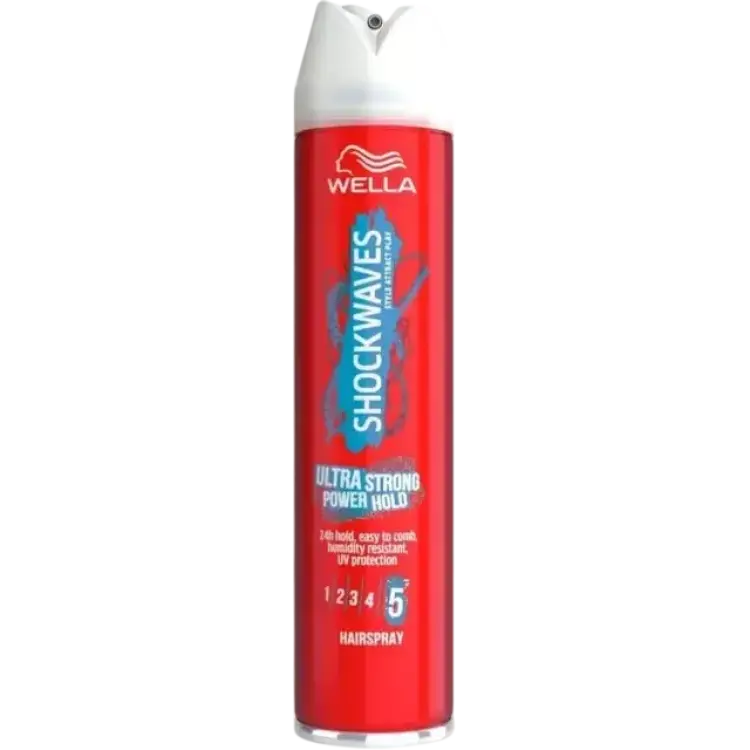 Wella Shockwaves Ultra Strong Hold Hair Spray 250ml