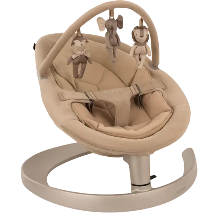 Nuna Leaf Grow Babysitter Teddy Beige Sand