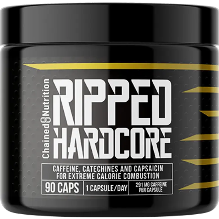 Chained Nutrition Ripped Hardcore Fat Burner Capsules 90 st