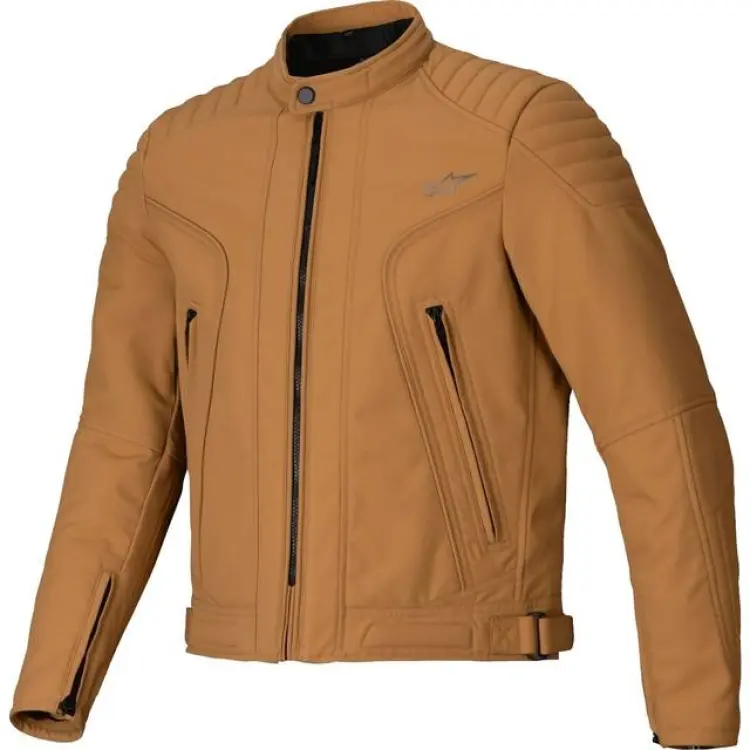 Alpinestars Clayton WR MC-jacka Utility - Brun/Ljus Guld Herr, Dam
