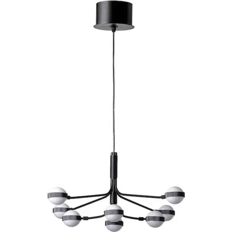 IKEA STORSLINGA LED ljuskrona, 8-armad Pendellampa ∅ 70cm