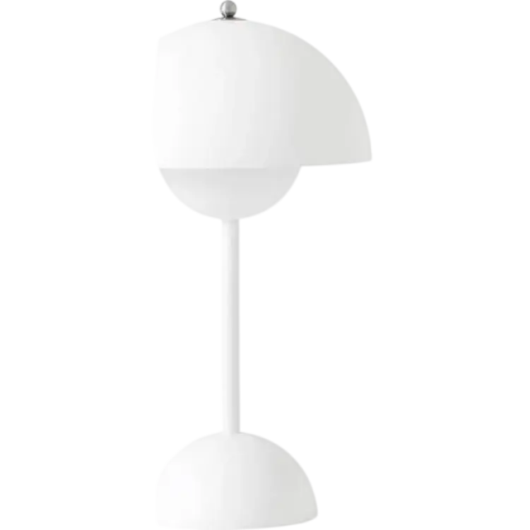 &Tradition Flowerpot VP9 Matt White Bordslampa 29.5cm