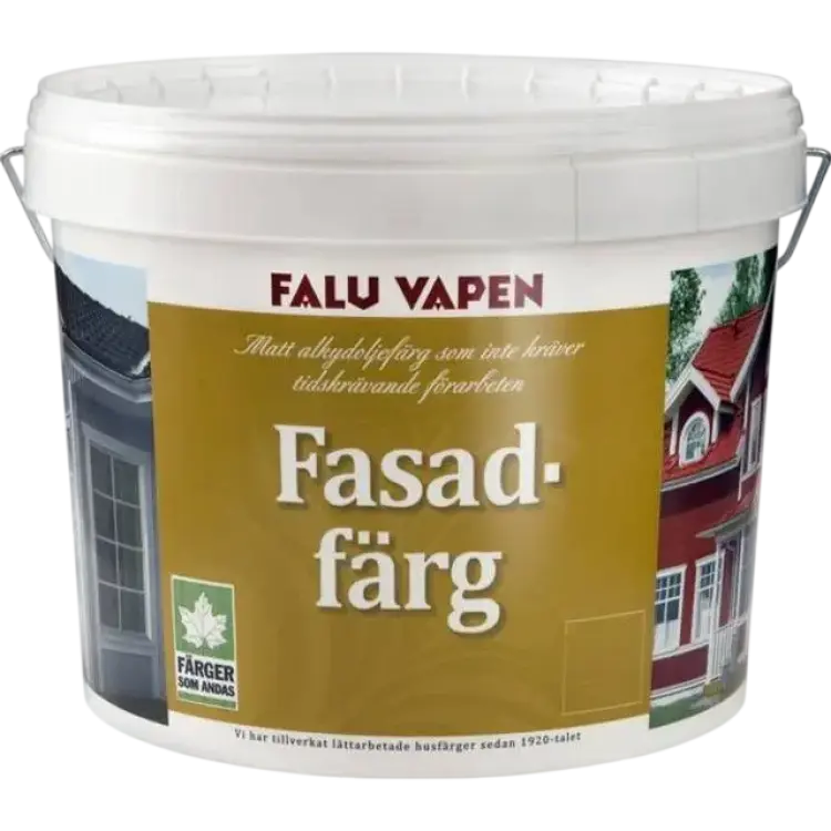 Falu Vapen - Träfasadsfärg 4L