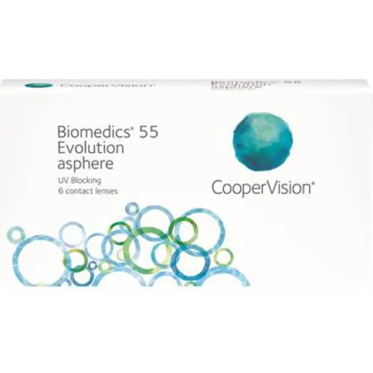 CooperVision Biomedics 55 Evolution 6-pack