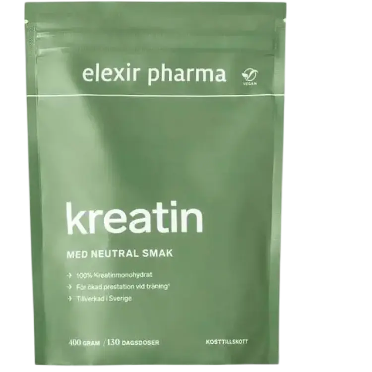 Elexir Pharma Kreatin Naturell 400 g