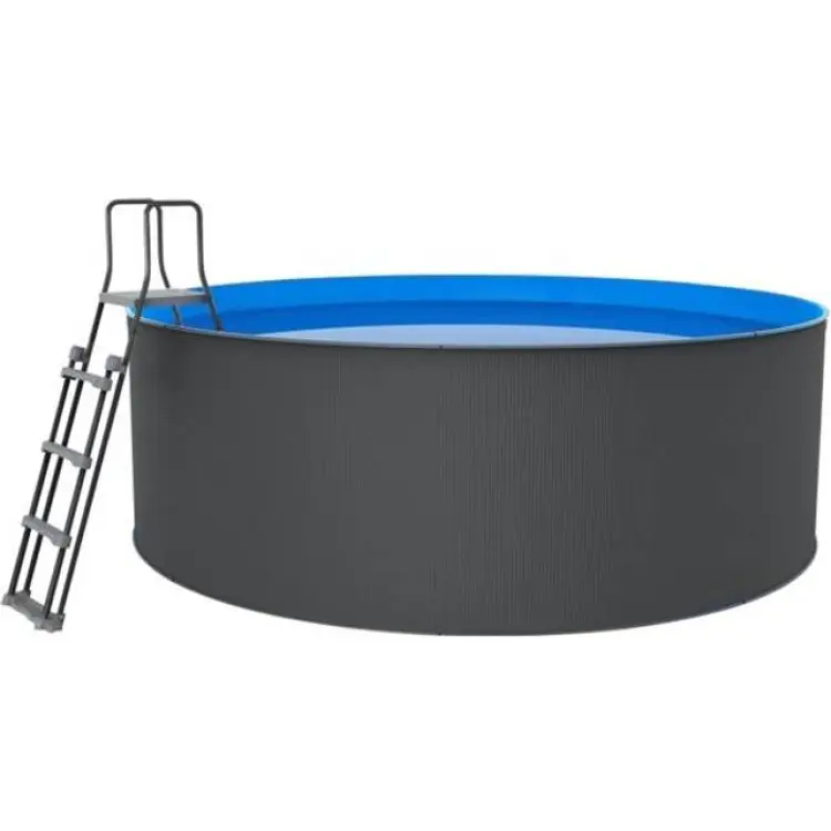Billig stålvägg pool