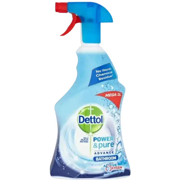 Dettol Power & Pure Bathroom Cleaning Spray 1L