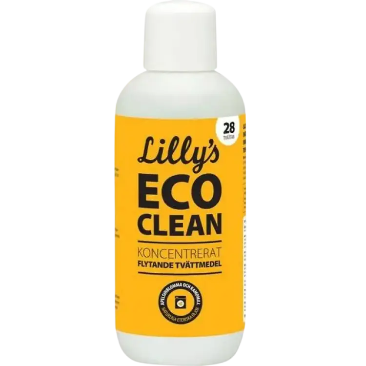 Lillys Eco Clean Ekologiskt flytande tvättmedel Apelsinblom & Kamomill 750ml