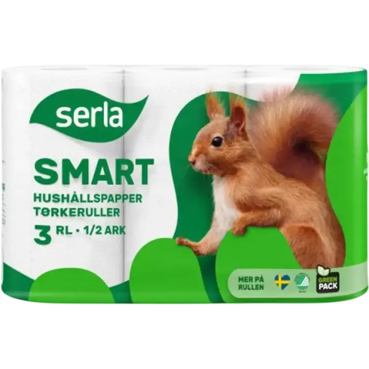 Serla Hushållspapper 3-Pack