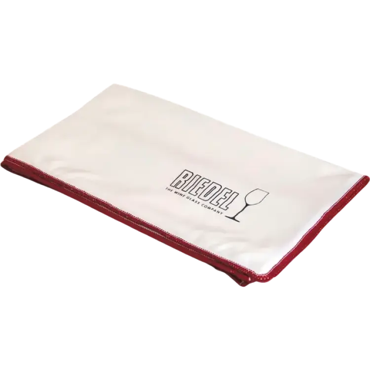 Riedel Microfiber Kökshandduk Vit, Röd (70x50cm)