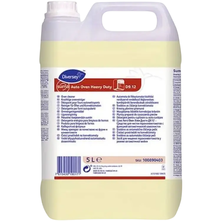 Diversey Ugnsrengöring Suma Heavy Duty D9.12, 5L 5L