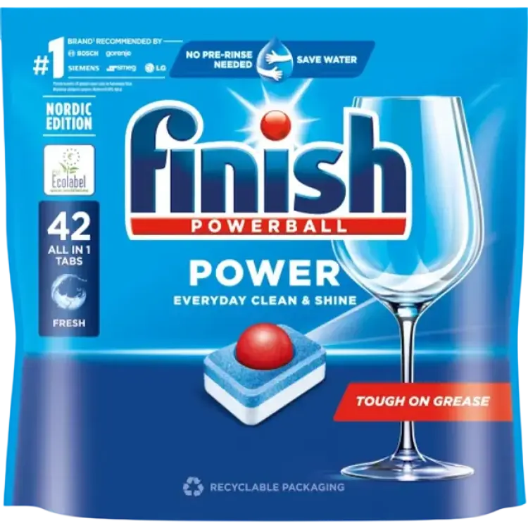 Finish Power Maskindiskmedel 42 Tabletter