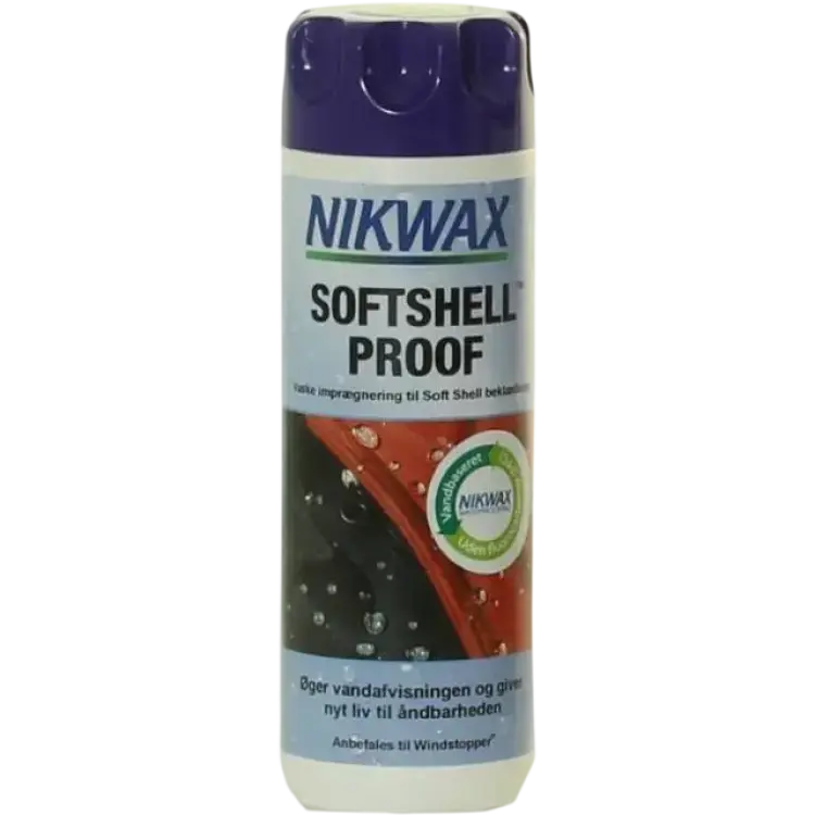 Nikwax Softshell Proof Wash-In Fabric Softener 300ml