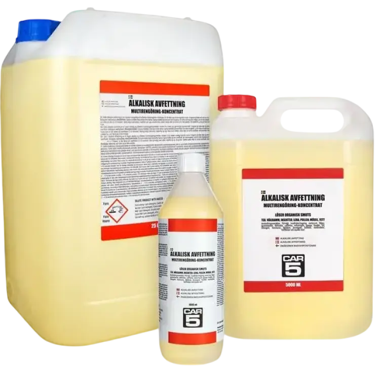 Car5 Multirengöring Alkalisk Avfettning 5000 ml 5L