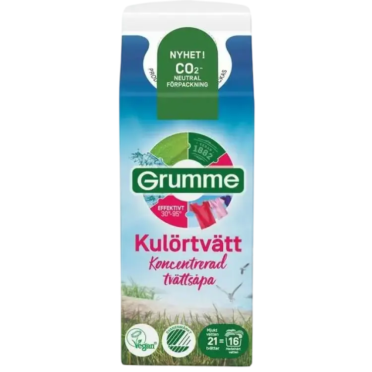 Grumme Tvättmedel Kulörtvätt 750ml 750ml