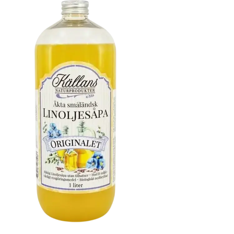 Källans Naturprodukter Källans Naturprodukter - Småländsk Linoljesåpa Original 1L