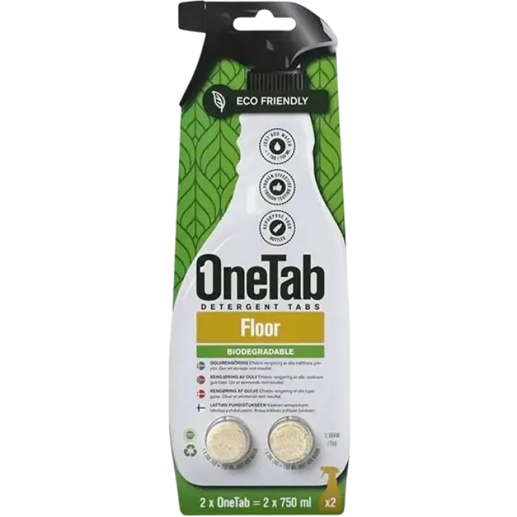 OneTab Golvrengöring 2-pack Ger 1500