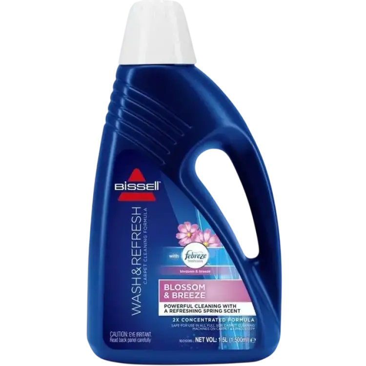 BISSELL Wash & Refresh Febreze Carpet Shampoo Blossom Breeze 1.5L