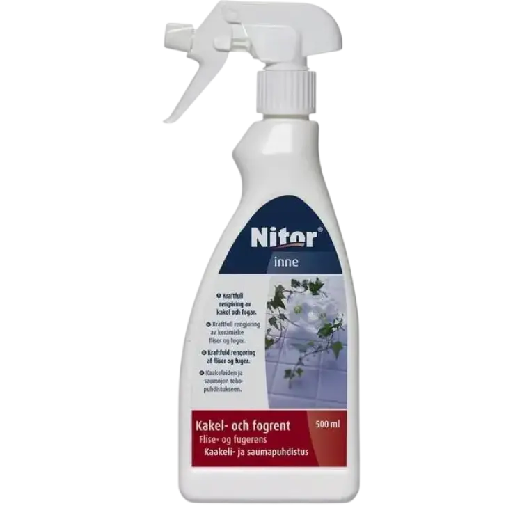 Nitor KAKEL- & FOGRENGÖRING SPRAY INNE 500ML 500ml