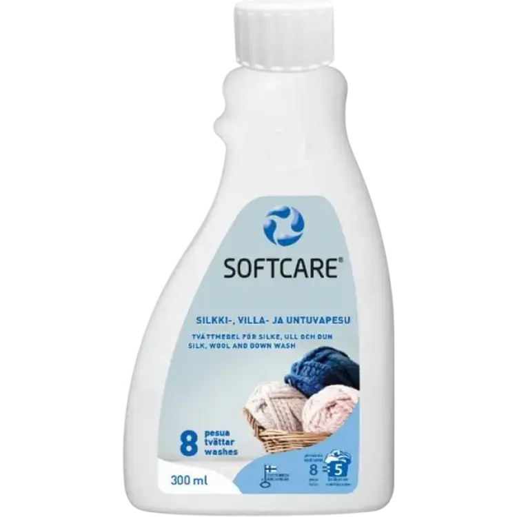 Softcare Specialtvättmedel för Silke Ull & Dun 300ml