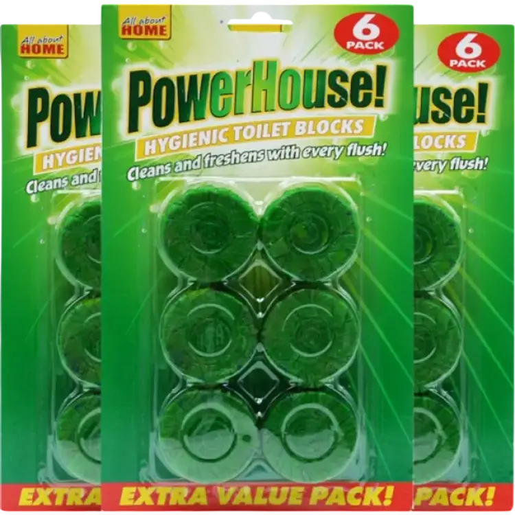 PowerHouse Hygieniska Toalettblock 6 St