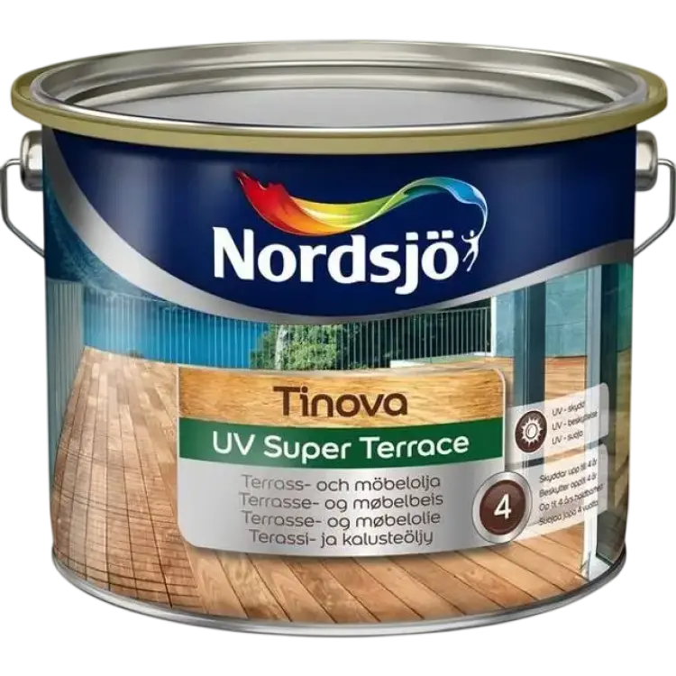 Nordsjö Tinova UV Super Terrace Träolja 4.65L