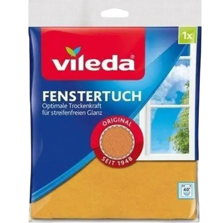 Vileda Fönsterduk rändfri fönsterrengöring, 5-pack